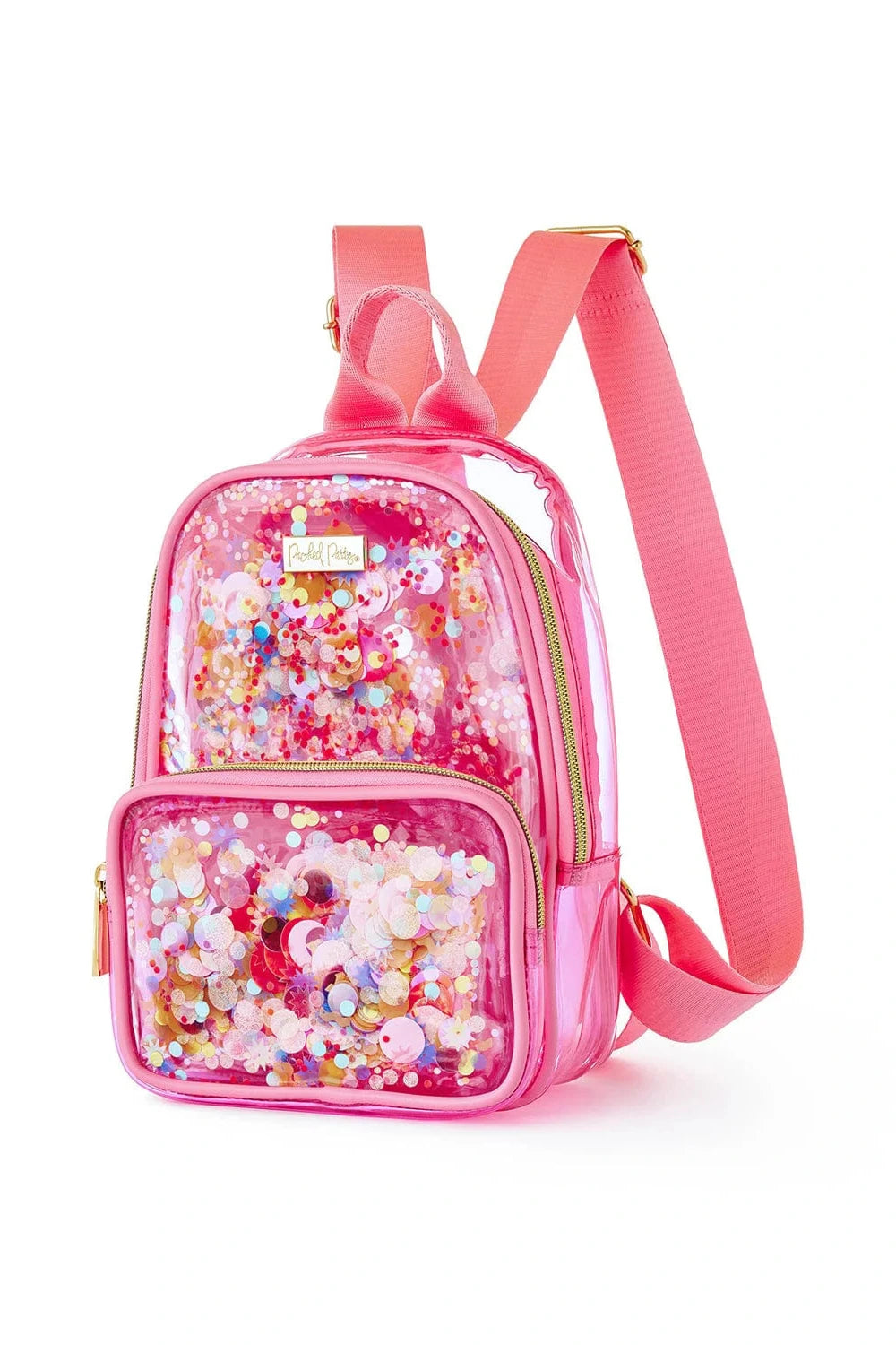Bring On The Fun Mini Clear Confetti Backpack