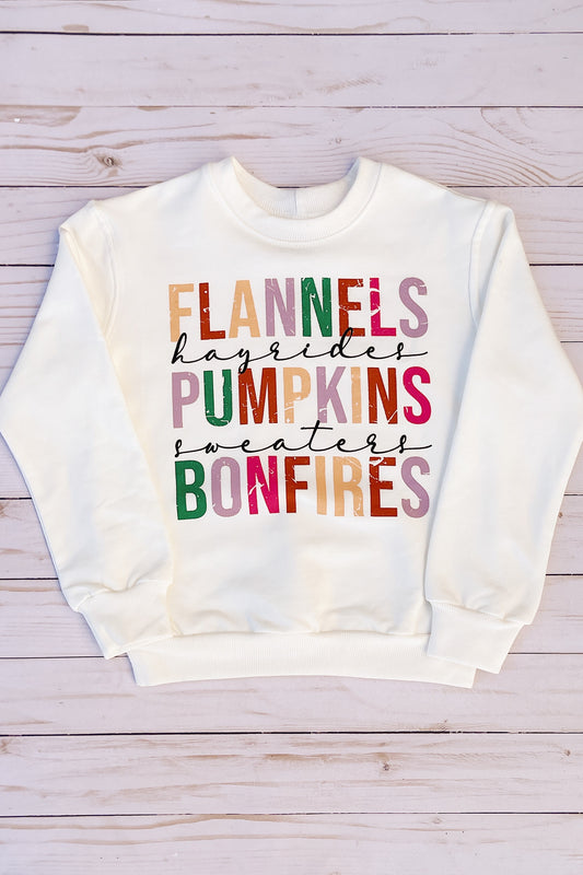 Fall Favorites Premium Graphic Sweatshirt - Blossom & Lily