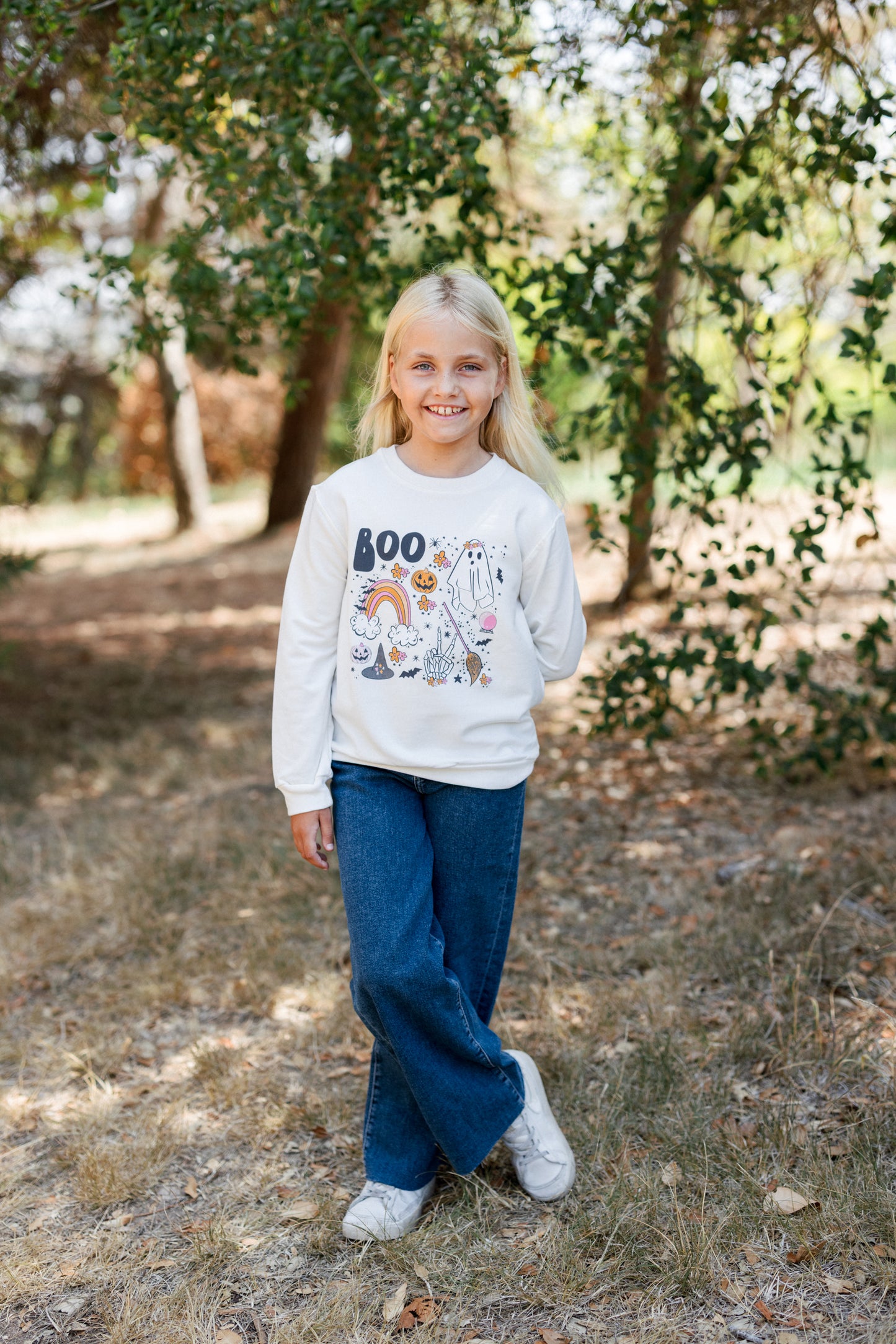 Kids Halloween Premium Graphic Sweatshirt