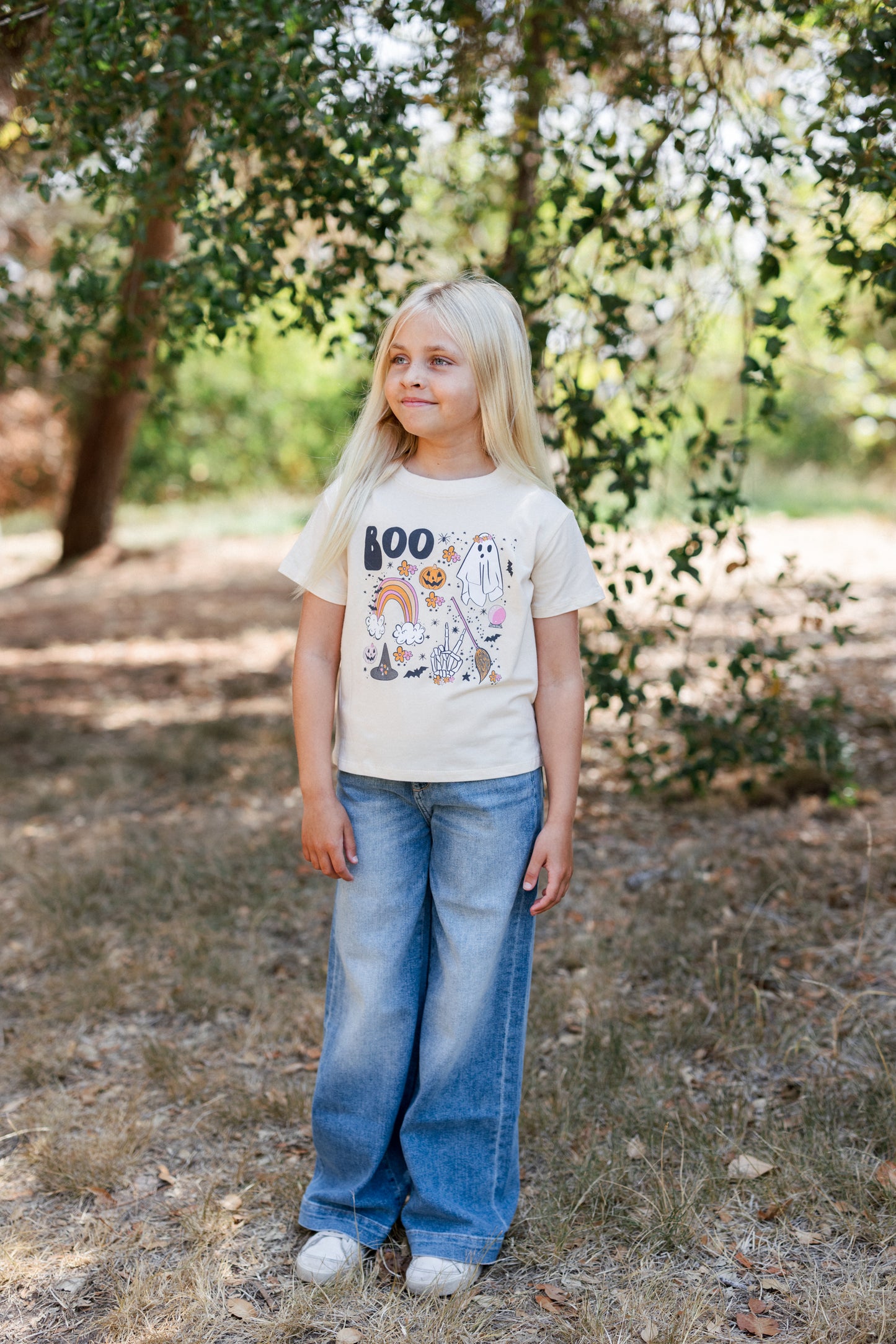 girls Halloween shirt