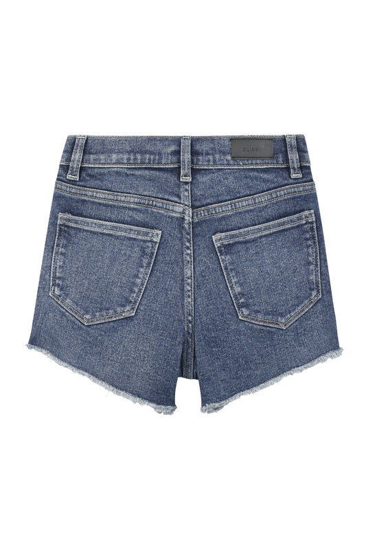 Girls Lucy High Rise Shorts - Palmwood - Blossom & Lily