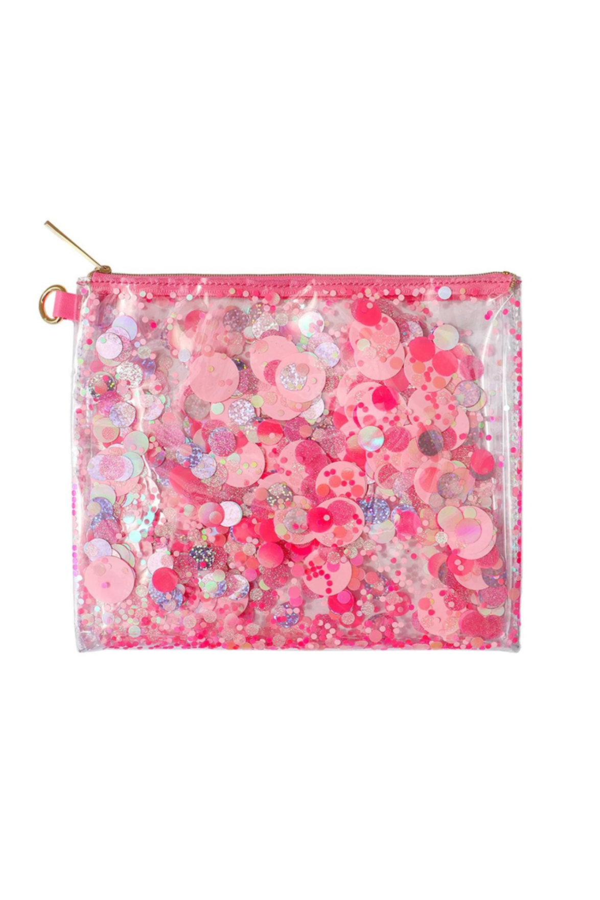 Packed Party Pink Confetti Pouch