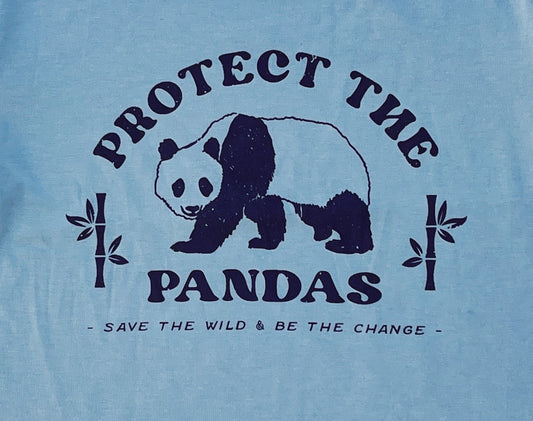 Protect The Pandas Premium Graphic Tee - Blossom & Lily