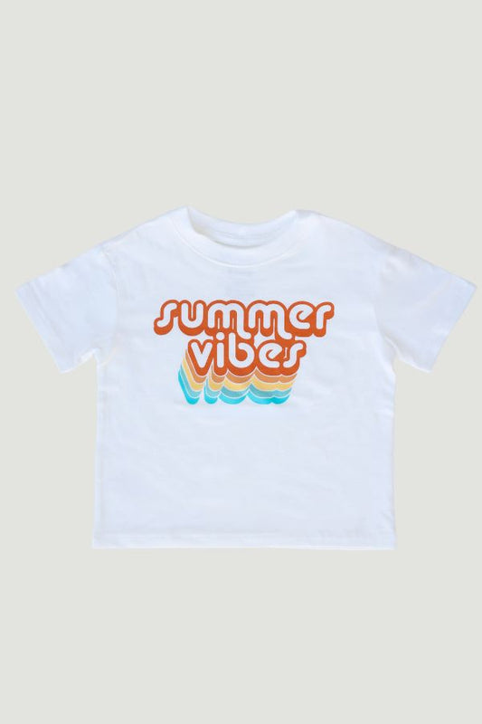 Summer Vibes Premium Graphic Tee - Blossom & Lily
