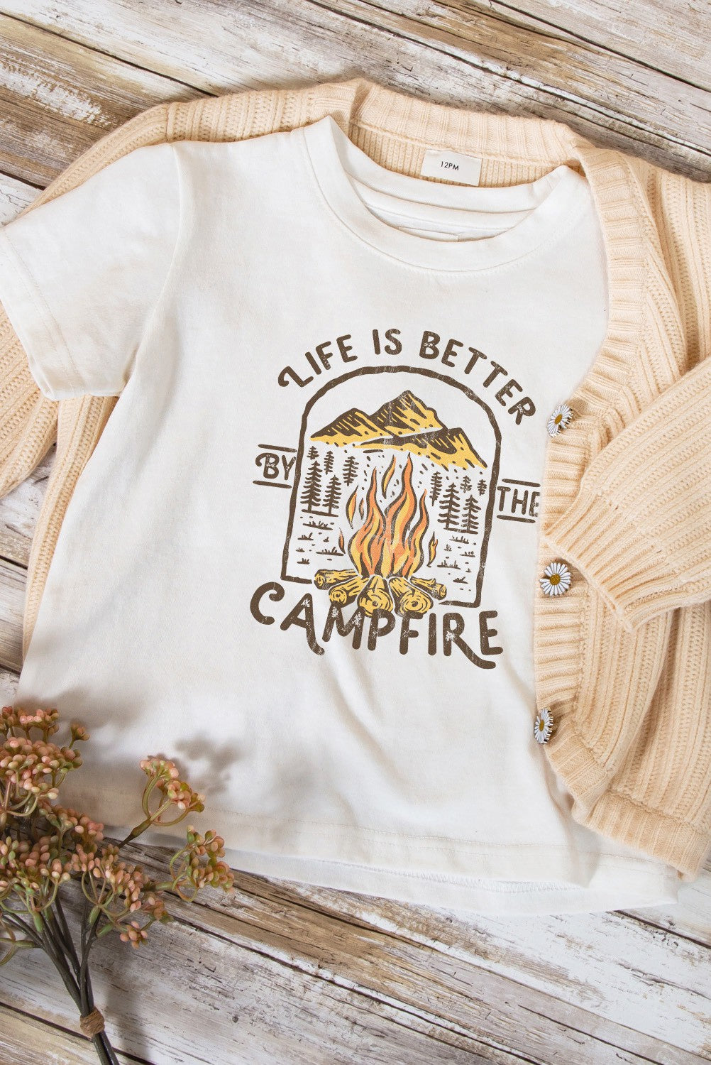 Kids Campfire Tee - Blossom & Lily