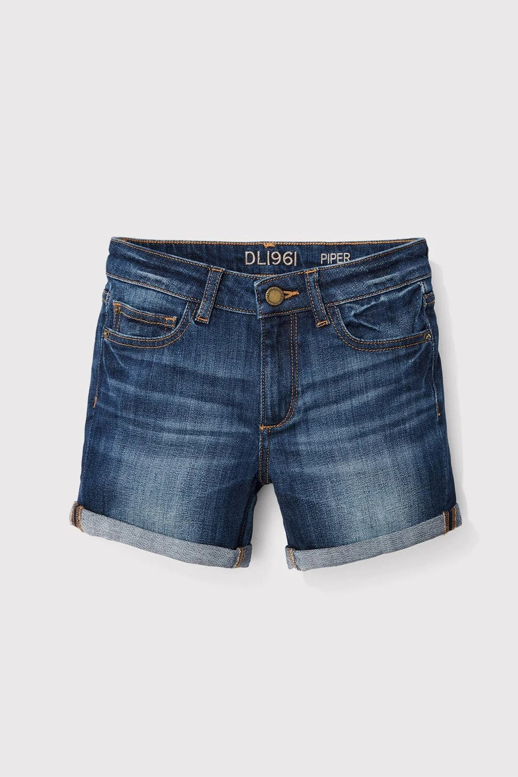 Girls Piper Cuffed Short - Sea Lion - Blossom & Lily