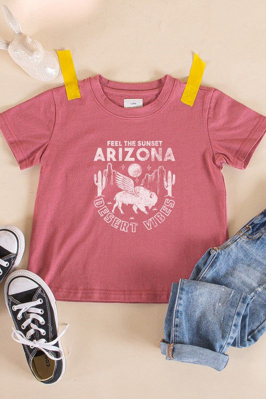 Kids Arizona Desert Vibes Graphic Tee - Blossom & Lily