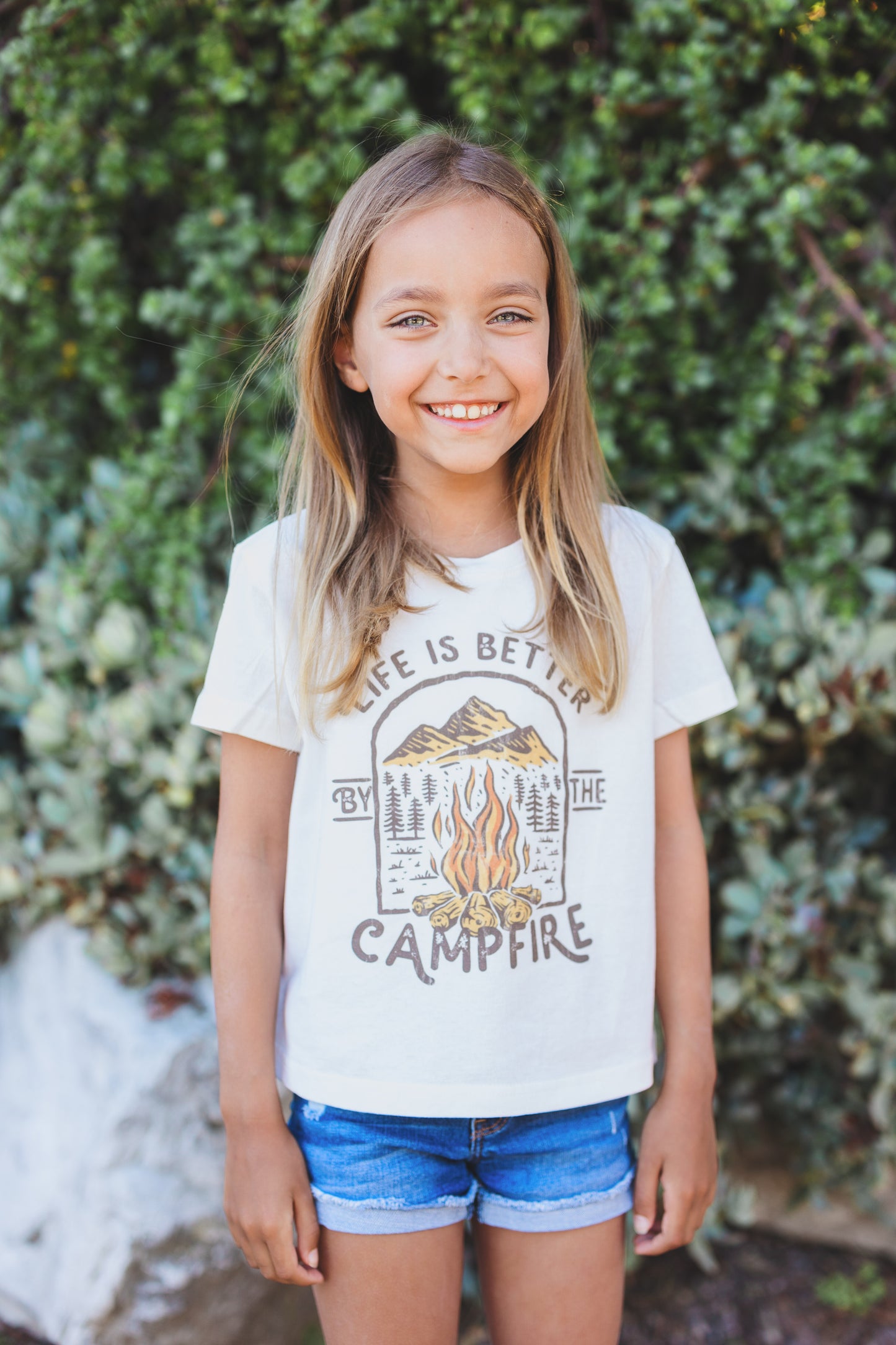 Kids Campfire Tee - Blossom & Lily