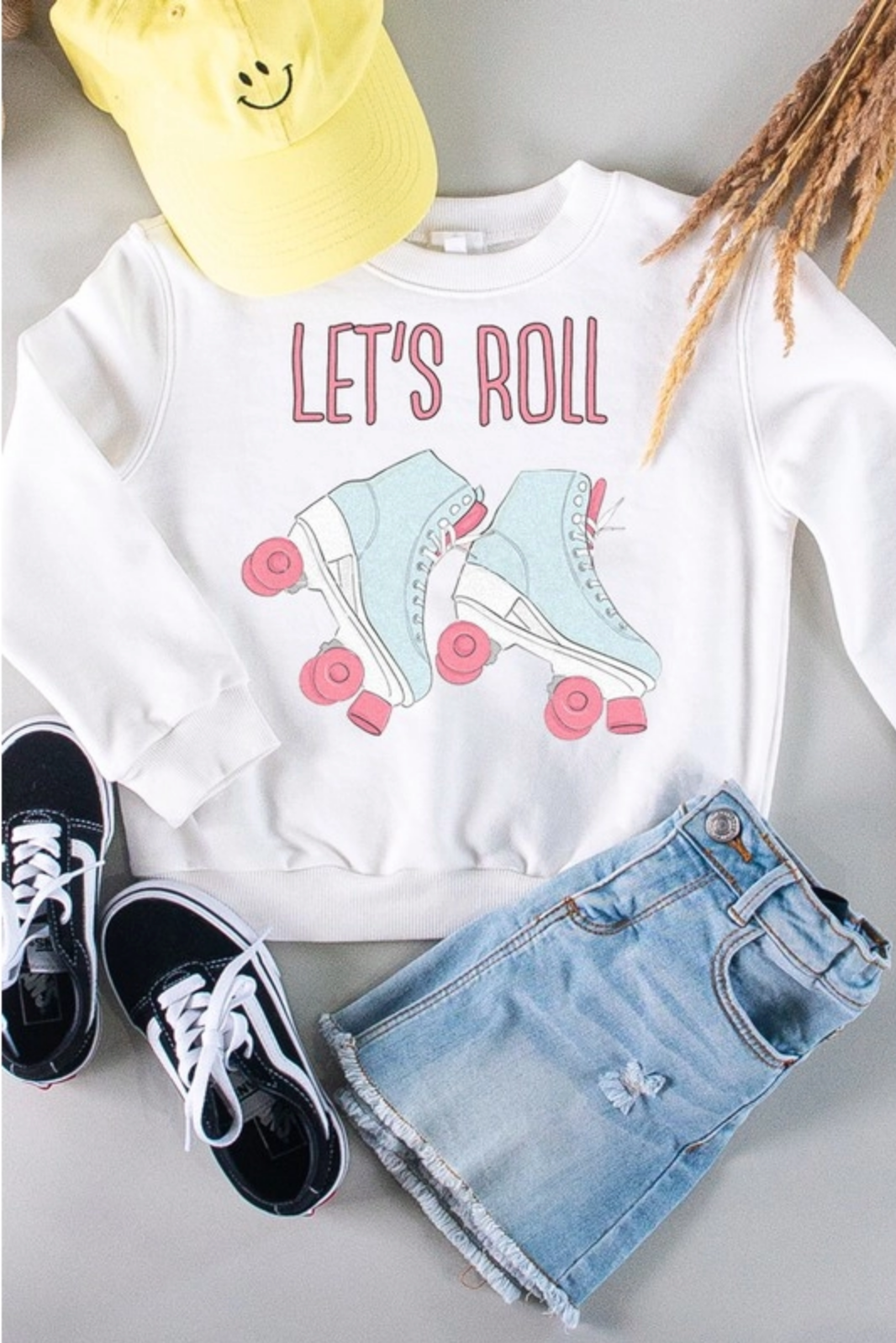 Kids Let's Roll Sweatshirt - Blossom & Lily
