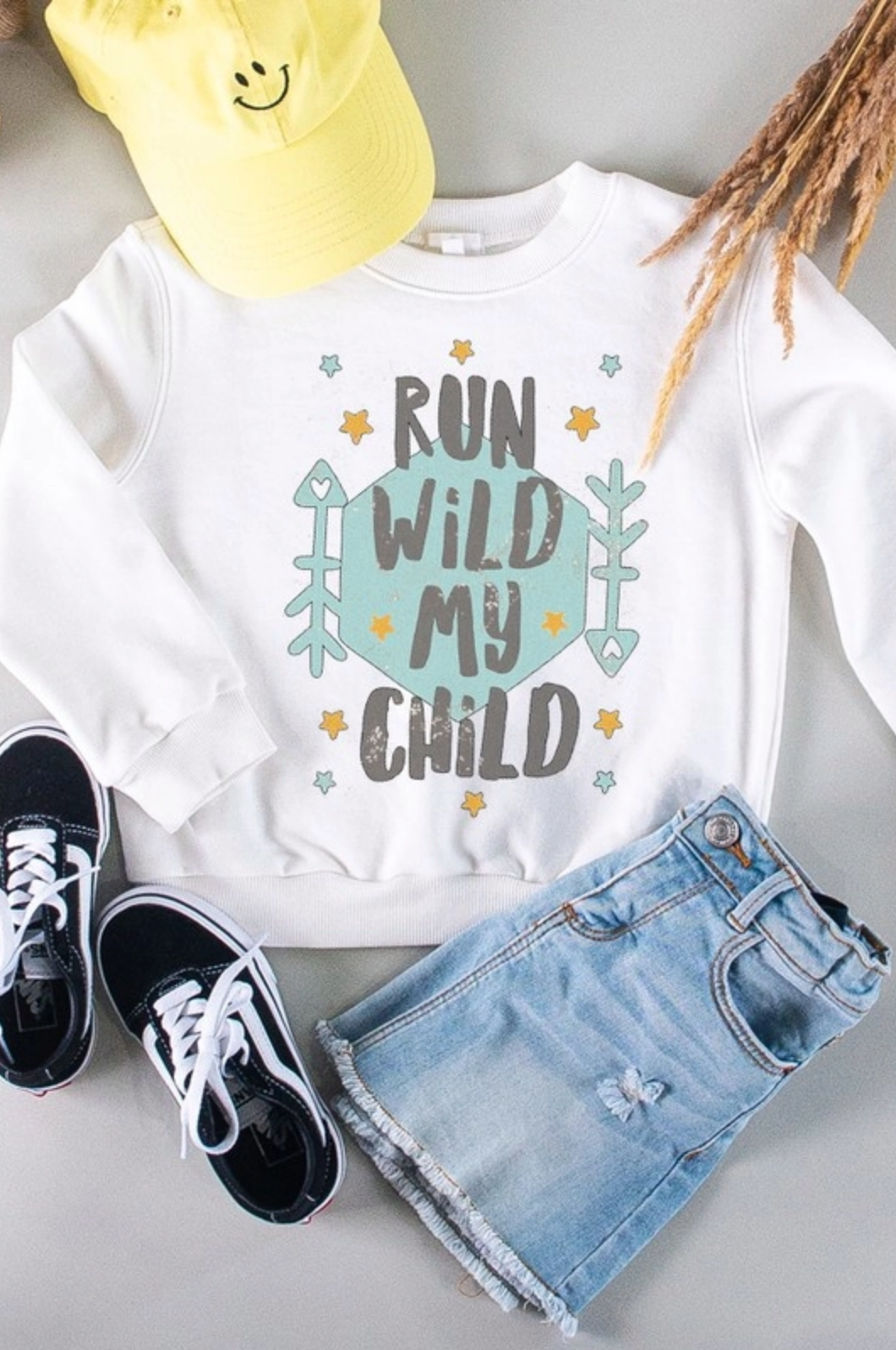 Kids Run Wild Sweatshirt - Blossom & Lily
