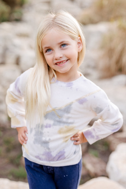Kids Tie-Dye Sweatshirt - Blossom & Lily