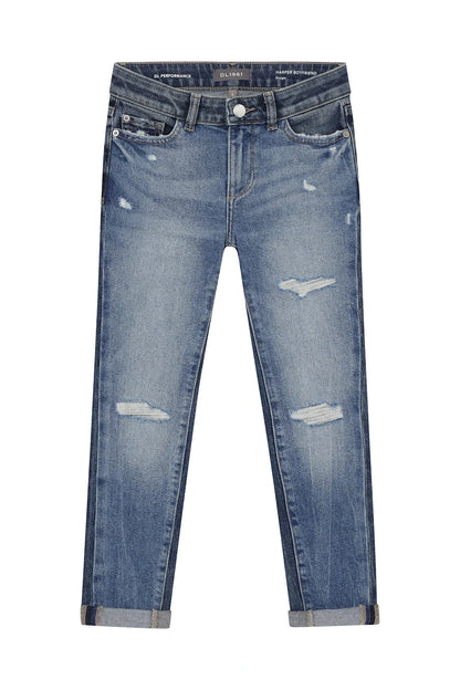 Girls Harper Boyfriend Jeans - Twilight Hour Distressed - Blossom & Lily