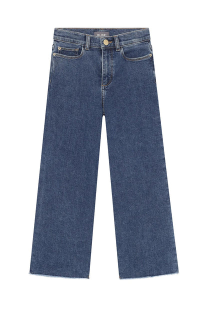 Girls Lily Wide Leg Jeans - Adams