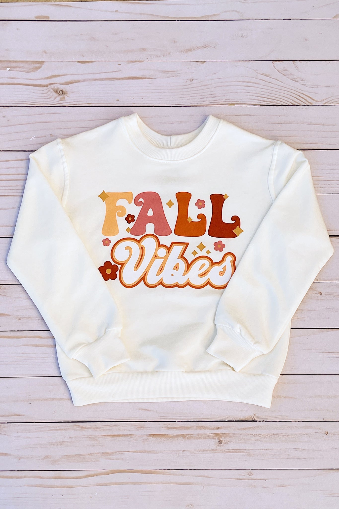 Fall Vibes Premium Graphic Sweatshirt