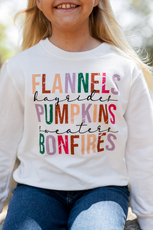 Girls Fall Sweatshirt