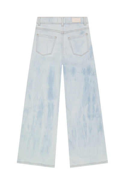 Girls Lily Wide Leg Jeans - Light Tide - Blossom & Lily