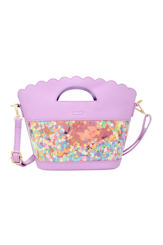 Kids Mermaid Confetti Tote