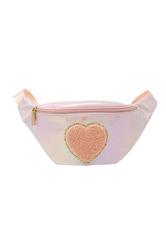 Heart Patch Sling Bag