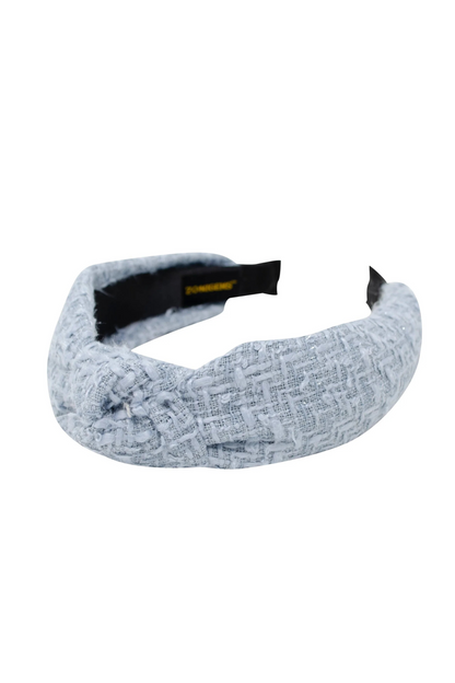 Kids Solid Tweed Knot Headband