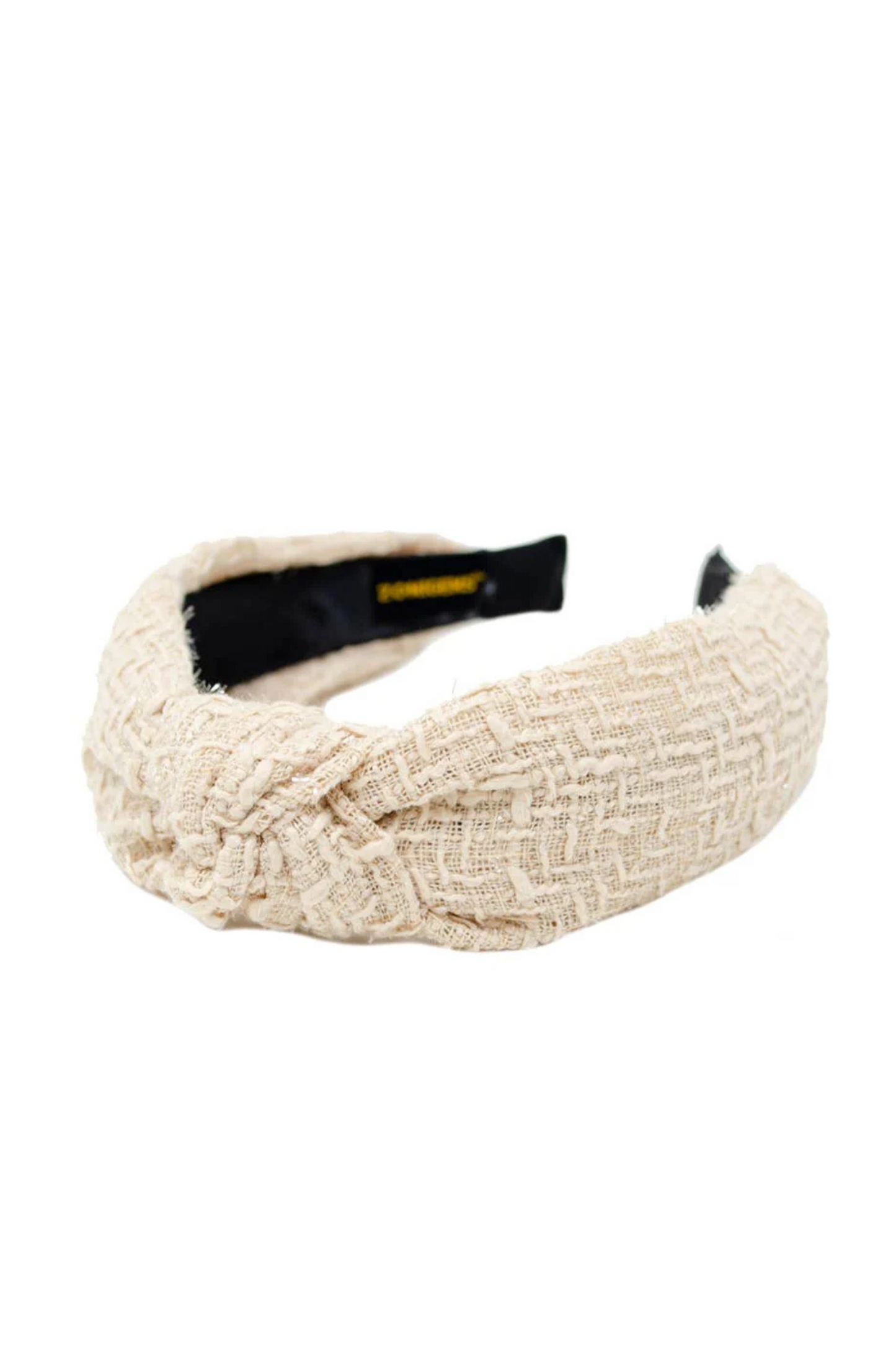 Kids Solid Tweed Knot Headband