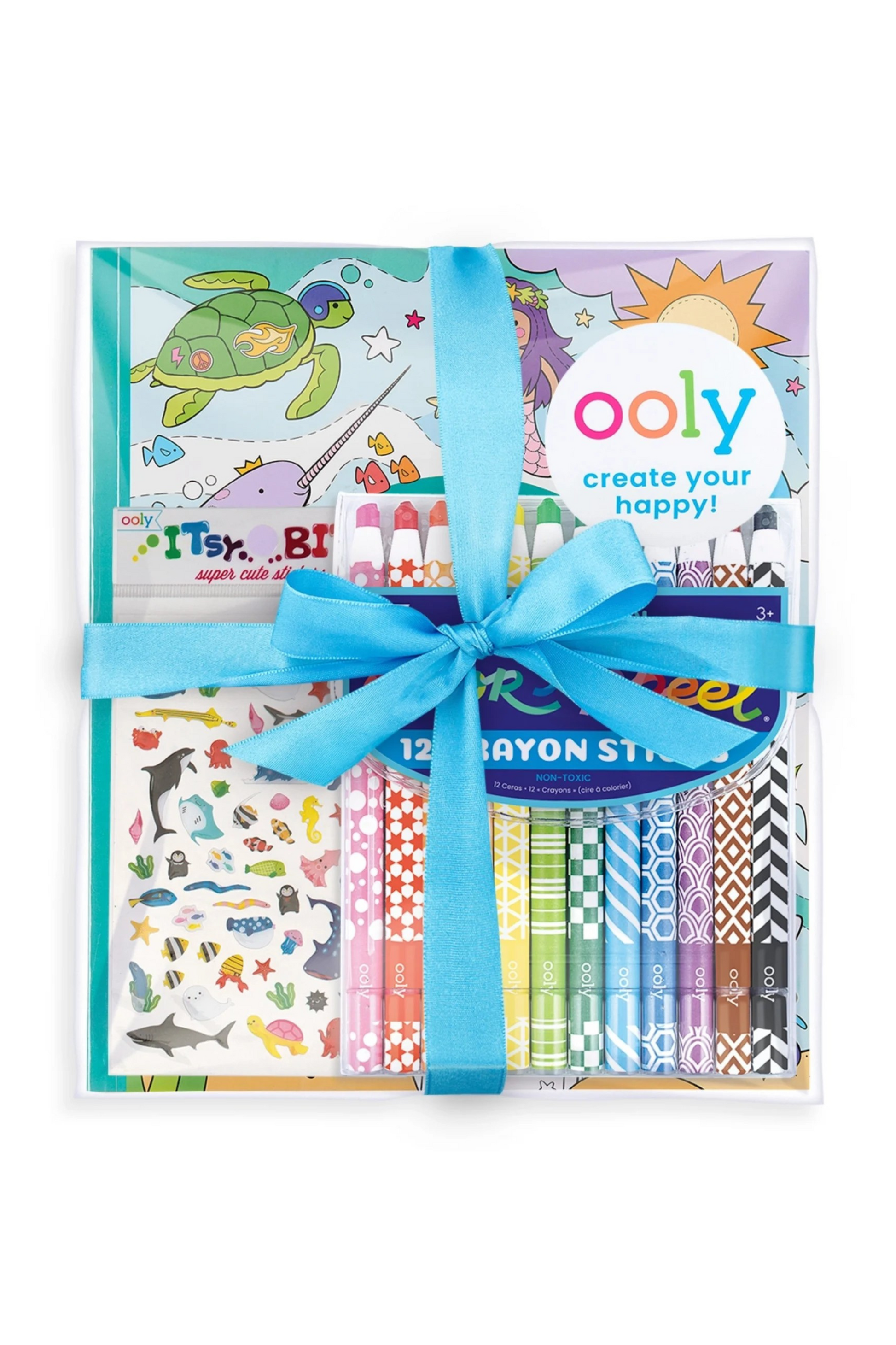 OOLY Outrageous Ocean Appeel Coloring Pack - Blossom & Lily