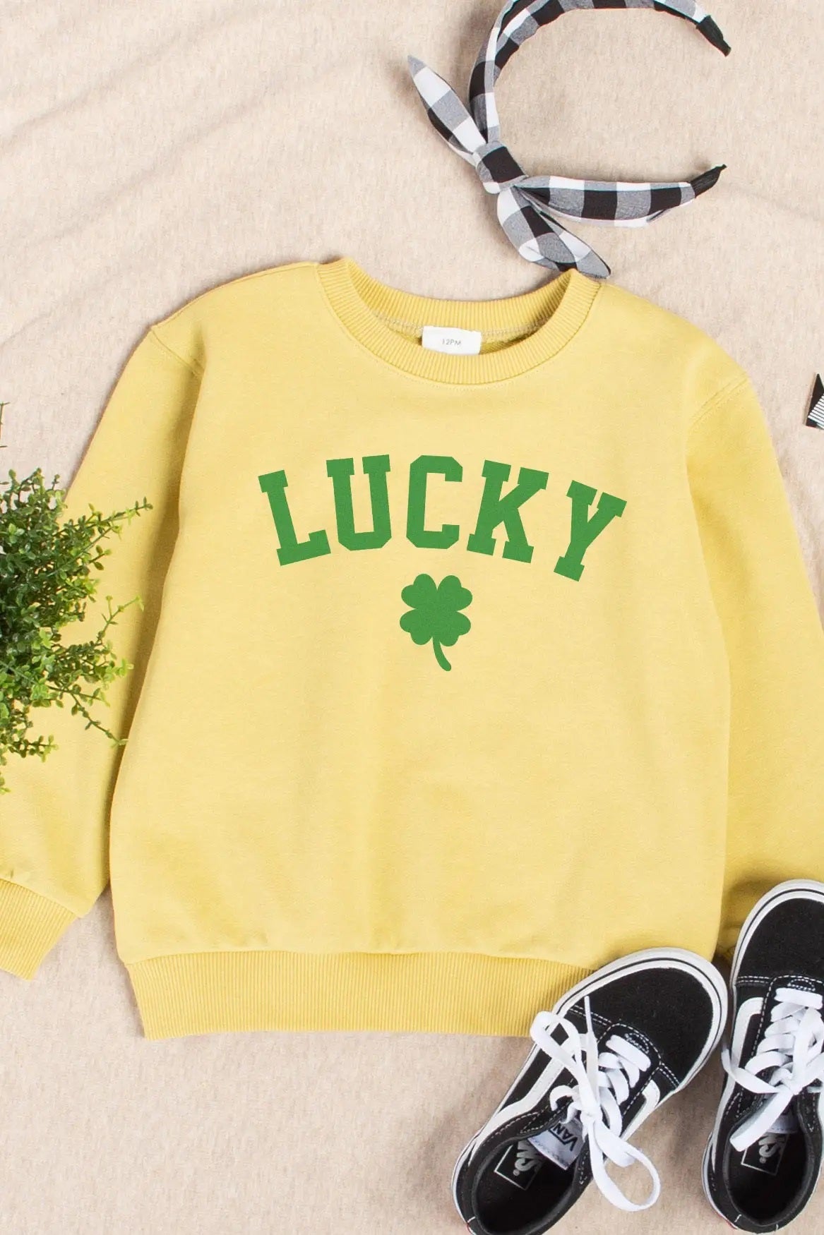 Kids Lucky Clover Sweatshirt