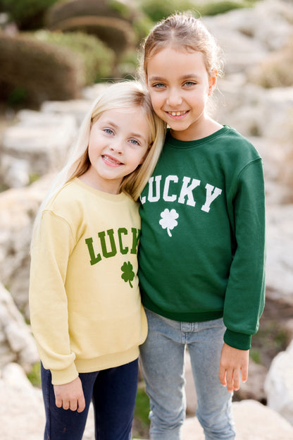 Kids Lucky Clover Sweatshirt