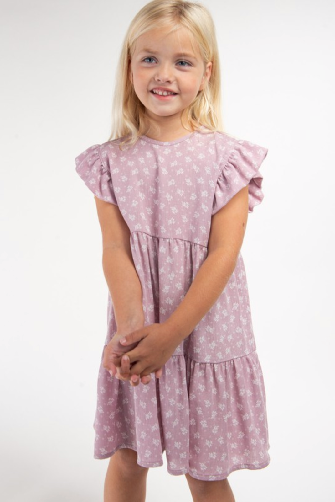 Kids Floral Sleeveless Dress