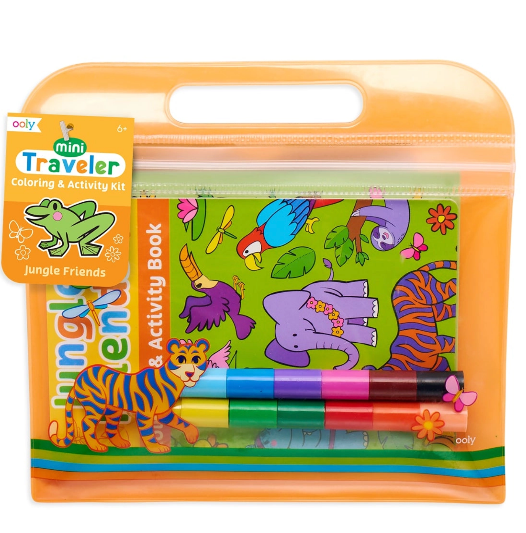 OOLY Mini Traveler Coloring and Activity Kit